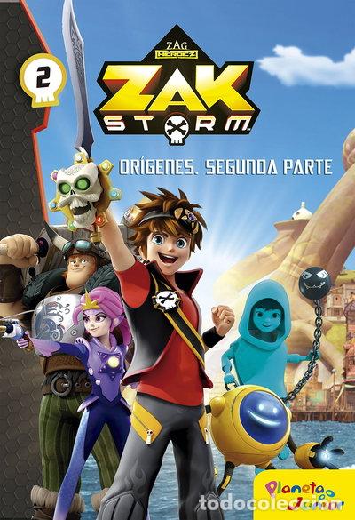 Libros: Zak Storm. Or&iacute;genes. Segunda parte- 9788408183341