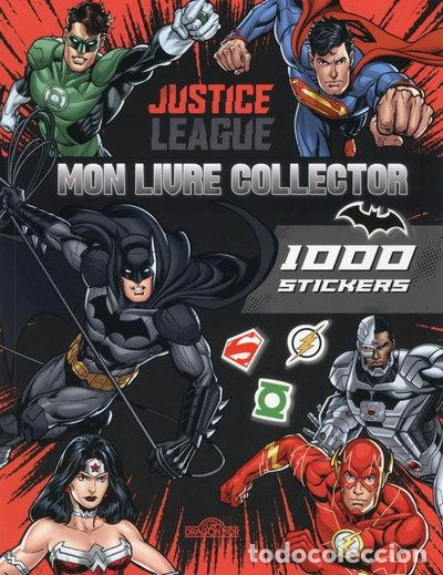 books: Justice League: Mon livre collector 1000 stickers- 9782821206670