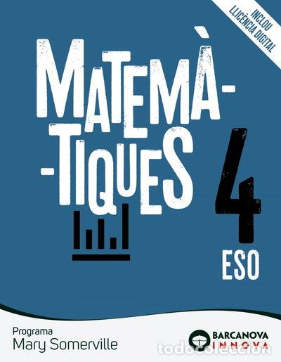 Libros: Mary Somerville 4 ESO. Matem&agrave;tiques- 9788448953287