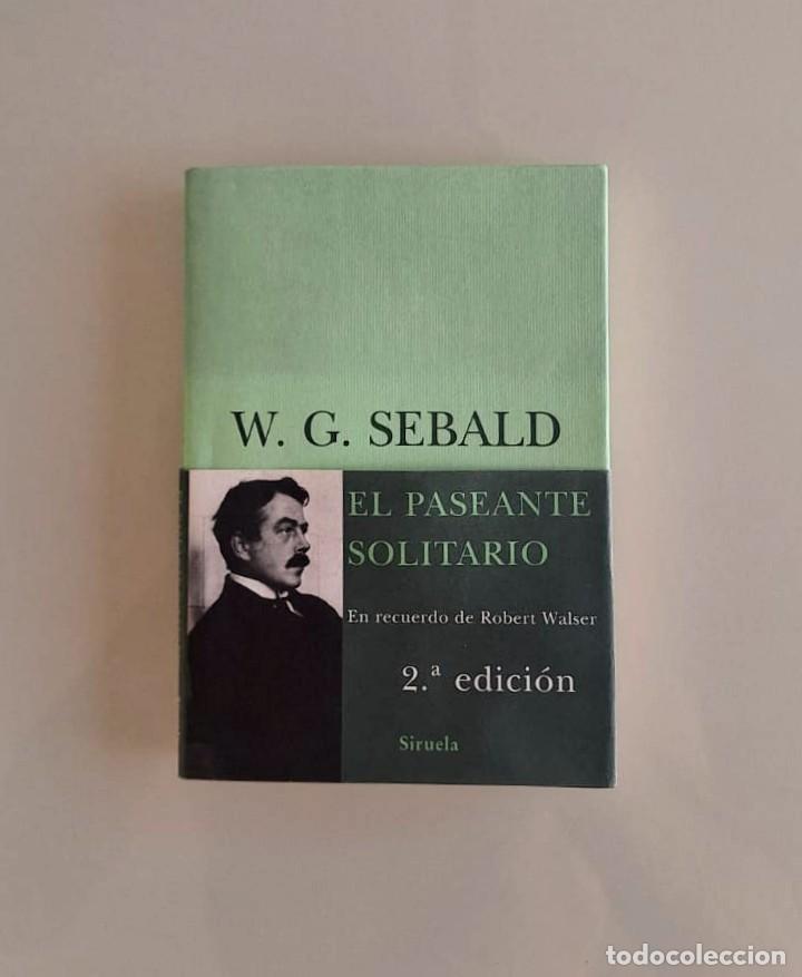 Libros: El paseante solitario, W.G. Sebald, Siruela, en recuerdo de Robert Walser