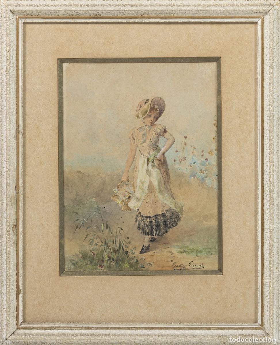 books: Acuarela - Gaston G&eacute;rard (firmada)