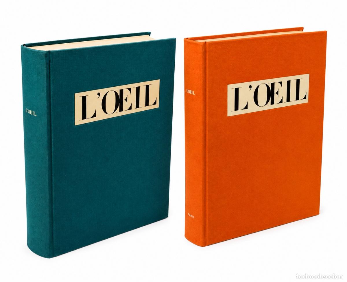 books: Libro - L'oeil revue d'art (2 vol&uacute;menes)