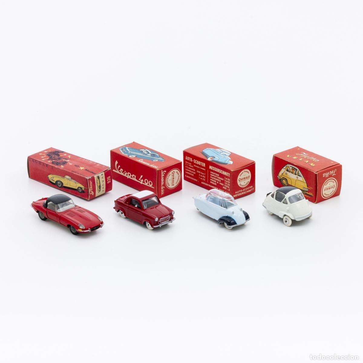 Libri di seconda mano: Juguetes - Maquetas - 4 coches en miniatura