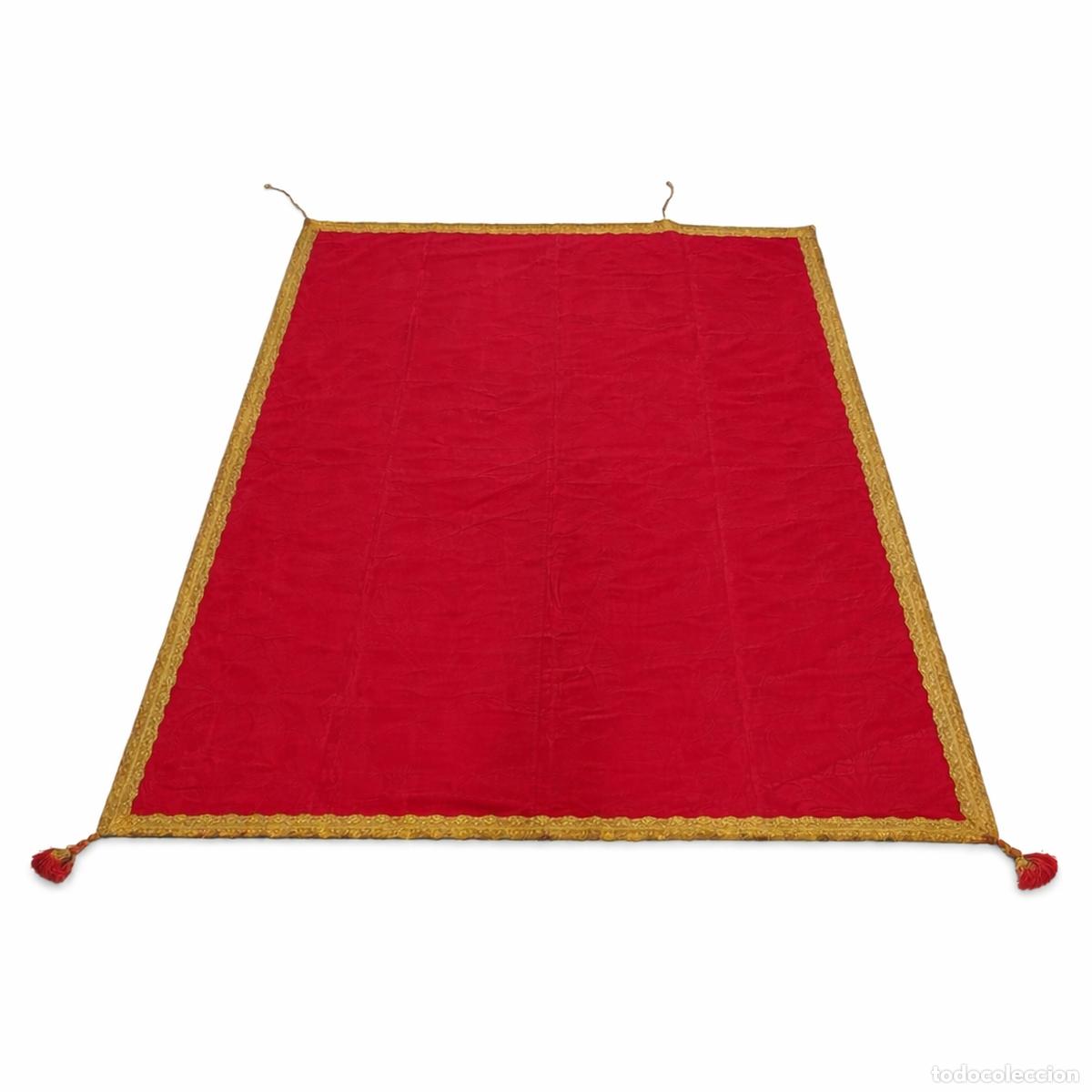 books: Decoraci&oacute;n - Colcha de seda (tela para cubrir la cama) - siglo XIX