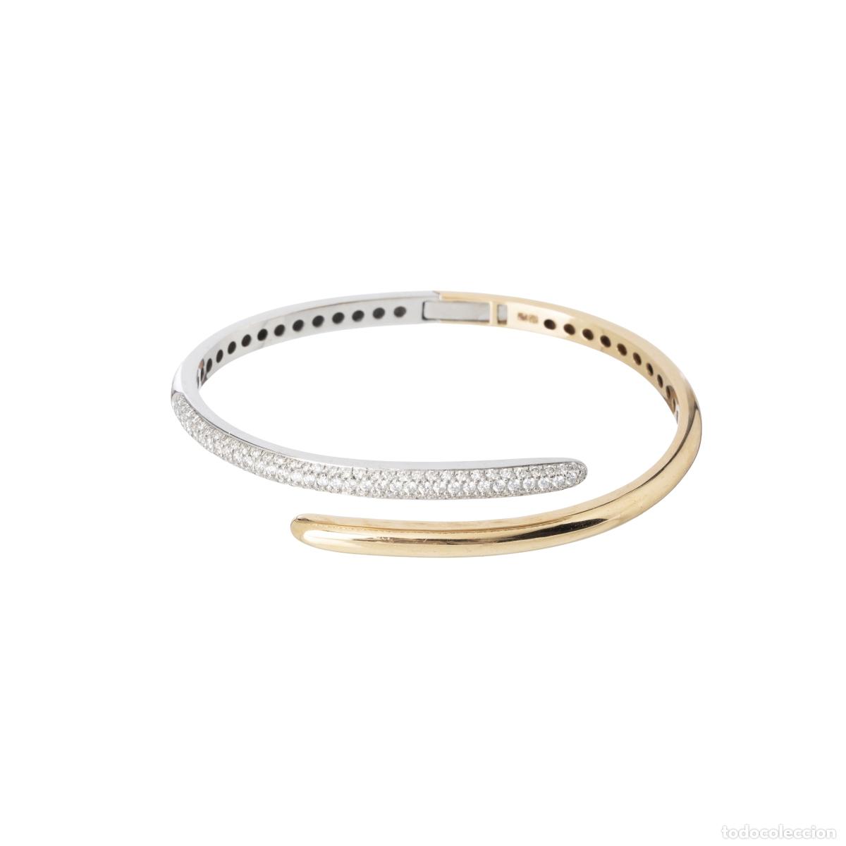 books: Joyer&iacute;a - Pulsera de oro de 19,2 quilates y diamantes