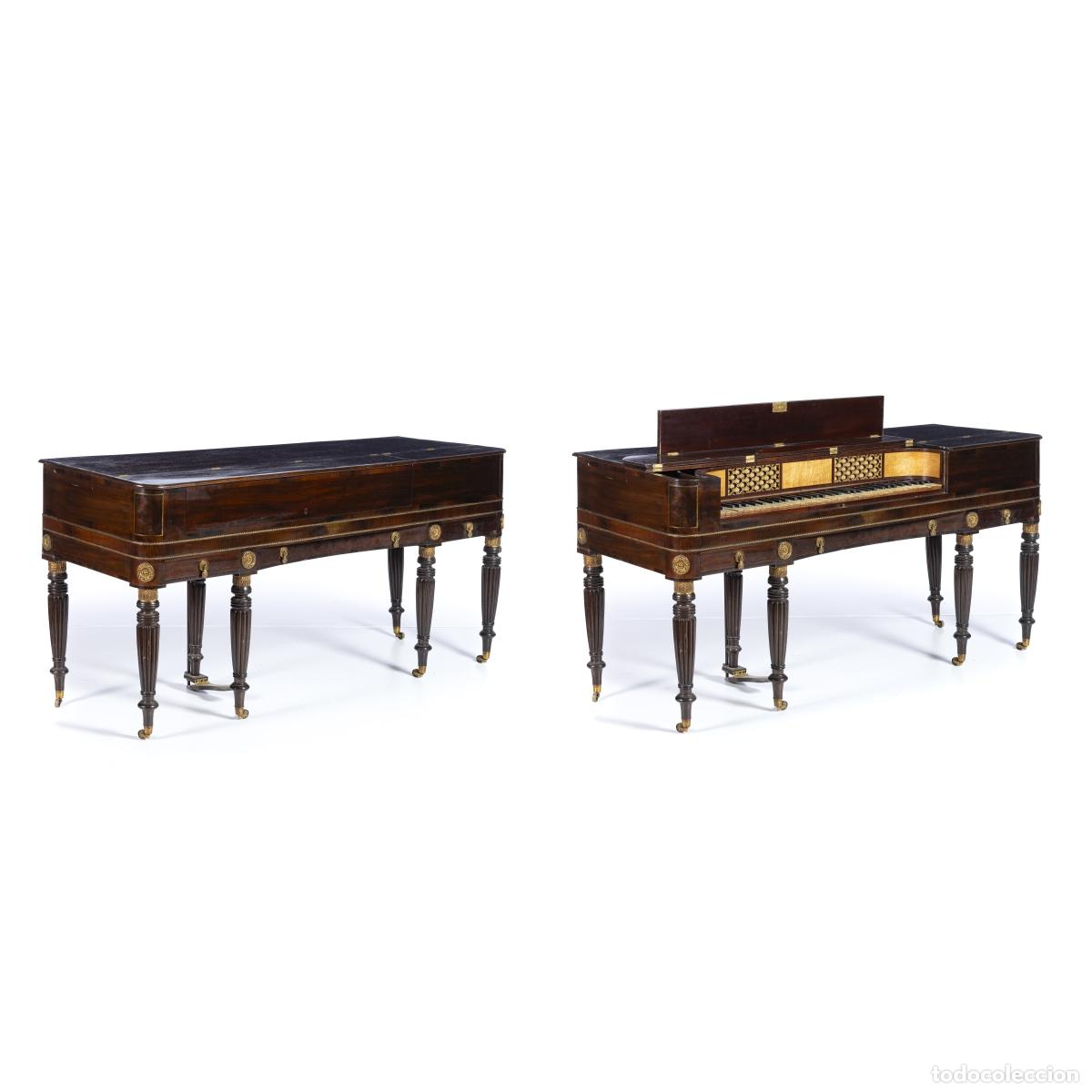 Libros: Instrumentos musicales - Clavec&iacute;n Jorge IV - Siglo XIX