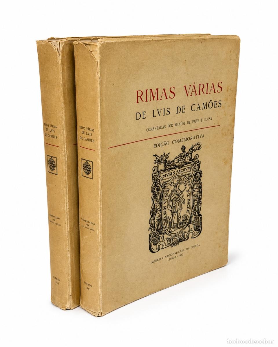 Libros: Libro - Lu&iacute;s Vaz de Cam&otilde;es (2 vol&uacute;menes)