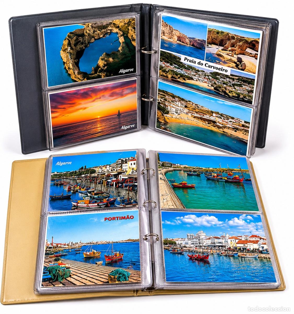Livres: Postales - Dos &aacute;lbumes con 227 postales ilustradas - Regi&oacute;n del Algarve