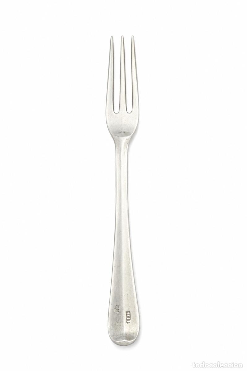 Livres: Plata - Tenedor de plata - Siglo XVIII