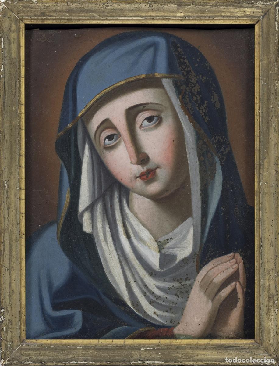 Livros em segunda m&atilde;o: Pintura - Nuestra Se&ntilde;ora de los Dolores - Siglo XVIII - &Oacute;leo sobre cobre