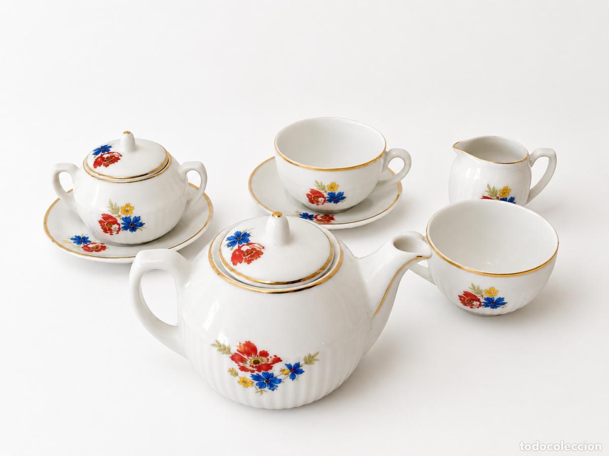 Livros em segunda m&atilde;o: Porcelana - Juego de t&eacute; en miniatura - 'Vista Alegre'