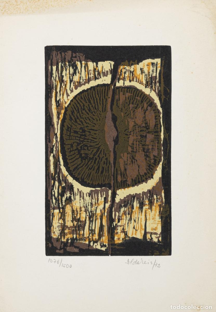 B&uuml;cher: Serigraf&iacute;a - Ilda Reis - 1972 (firmada)