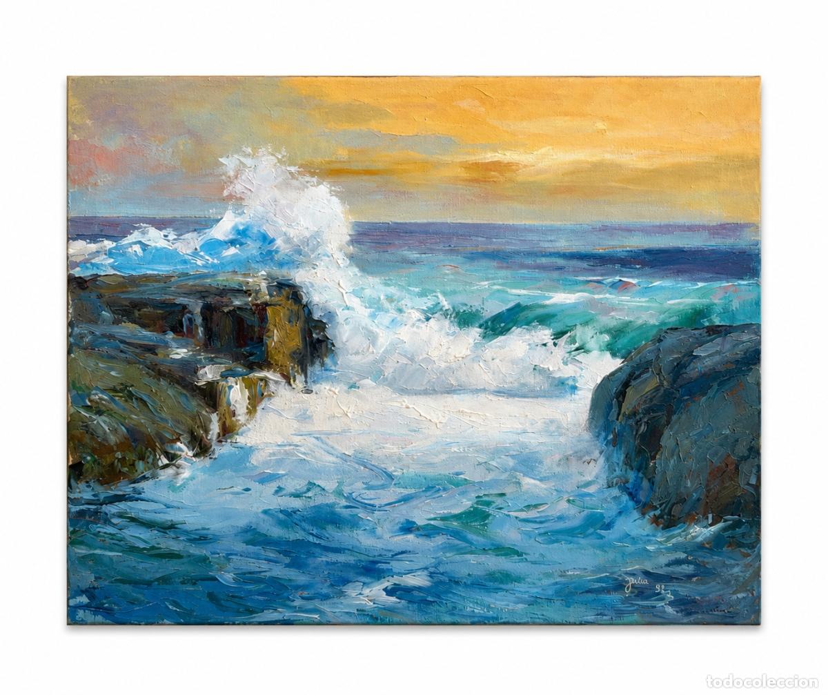 B&uuml;cher: Pintura - Jusa (siglo XX) - Marina 1997 (firmada)