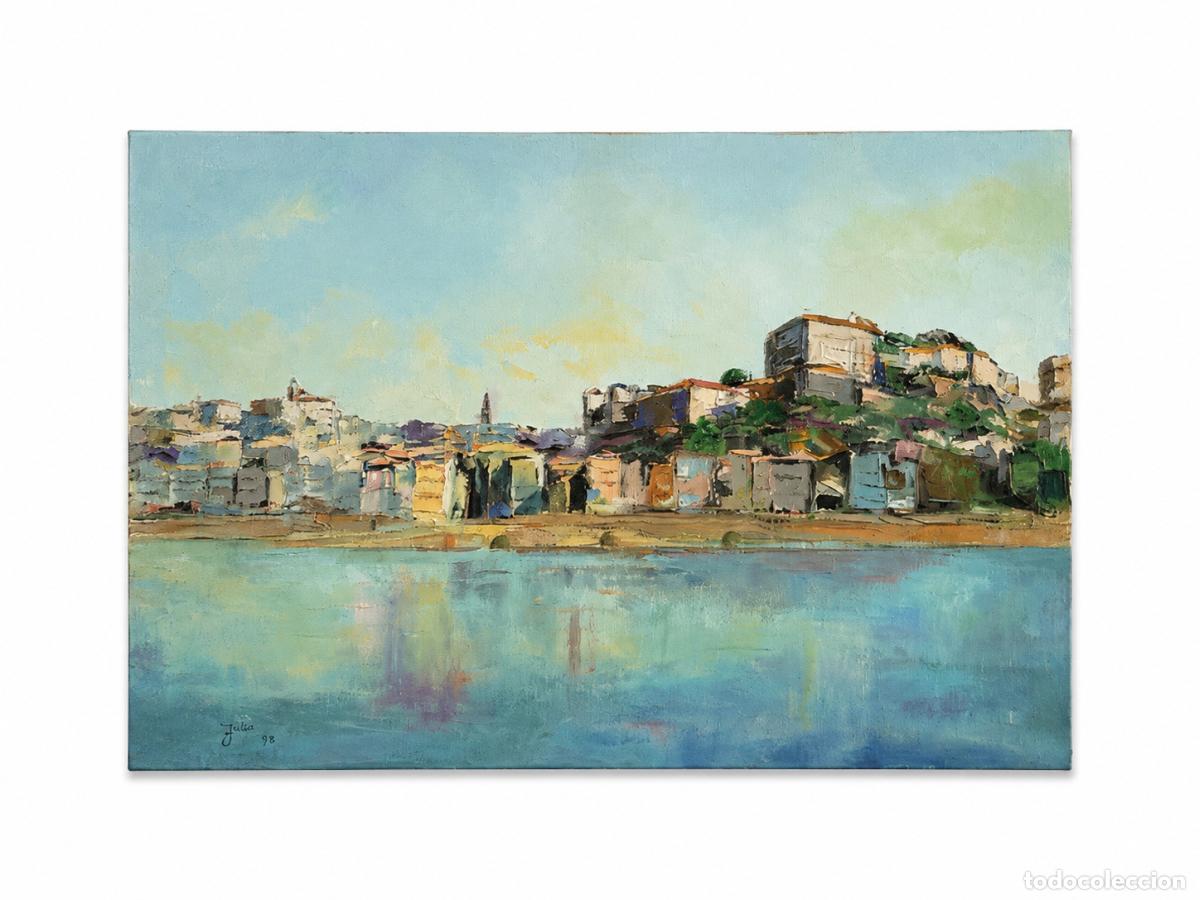 Livros em segunda m&atilde;o: Pintura - Jusa (siglo XX) - Ribeira do Porto 1997 (firmado)