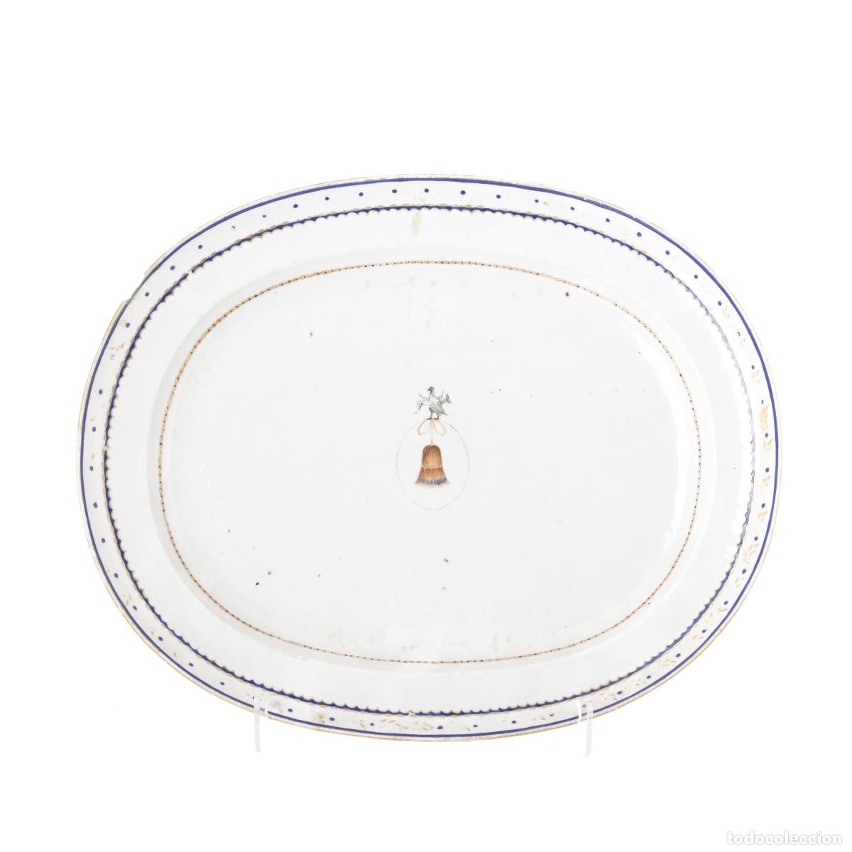 Libros: Porcelana china - Plato para servir - Compa&ntilde;&iacute;a Brit&aacute;nica de las Indias Orientales - Siglo XVIII