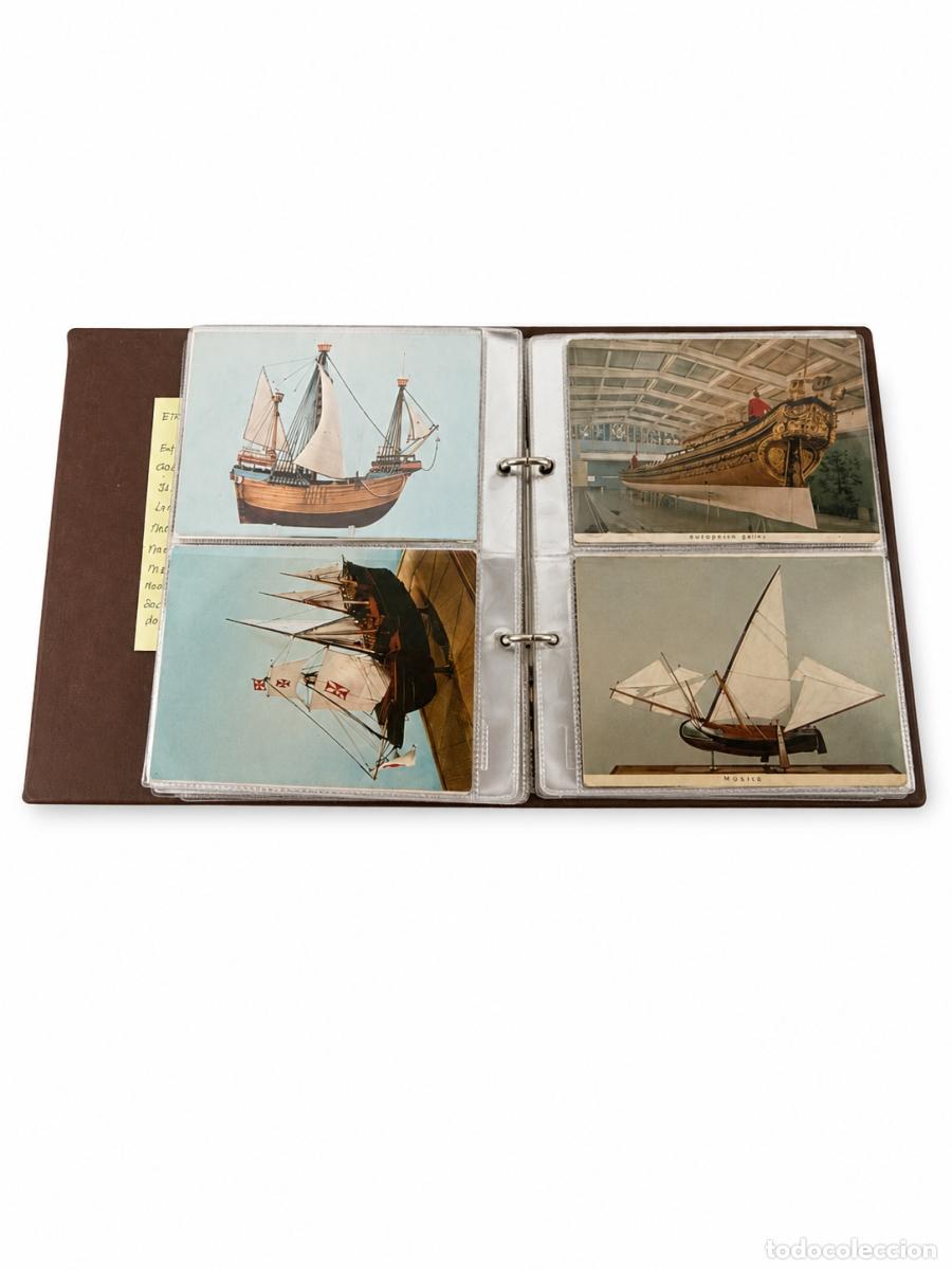 Libros: Postales - &Aacute;lbum de 75 postales ilustradas - museos