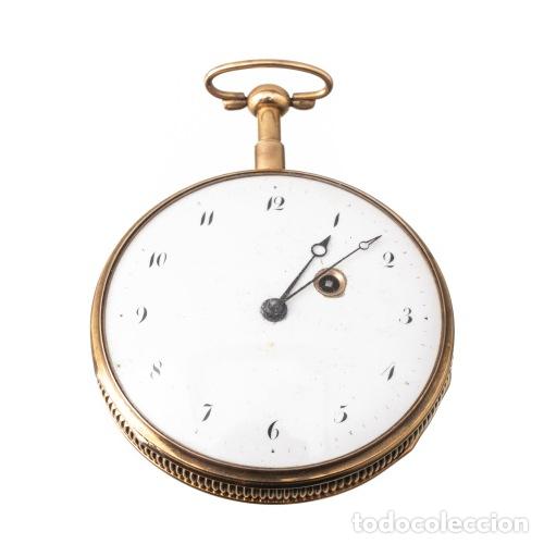 Libros: Reloj de bolsillo - oro de 18 quilates - siglo XVIII