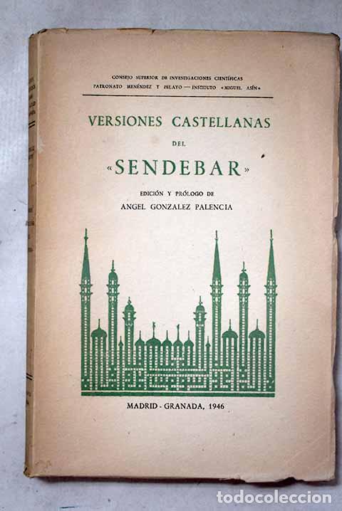 Libros: Versiones castellanas del Sendebar