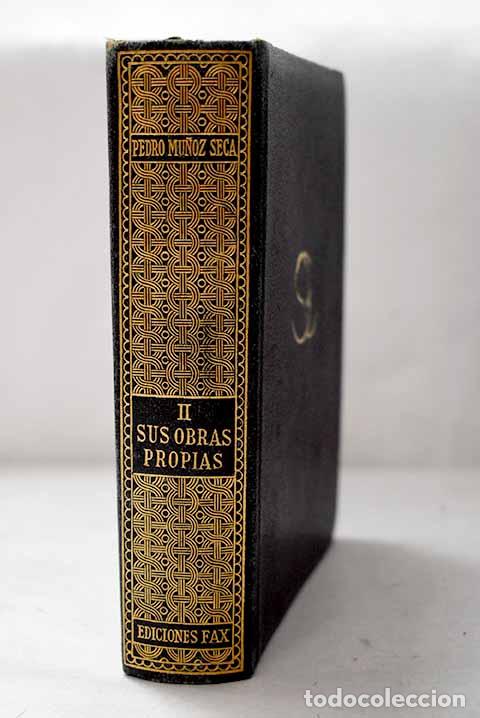 Libros: Obras completas, Tomo II.- Mu&ntilde;oz Seca, Pedro