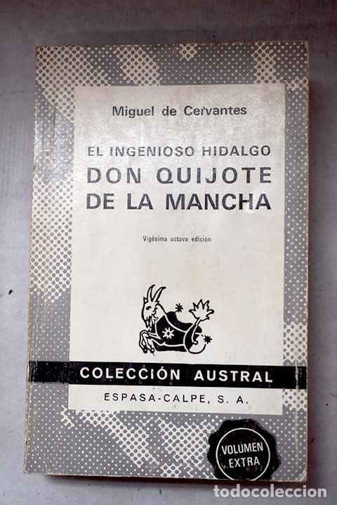books: Don Quijote de la Mancha.- Cervantes Saavedra, Miguel de