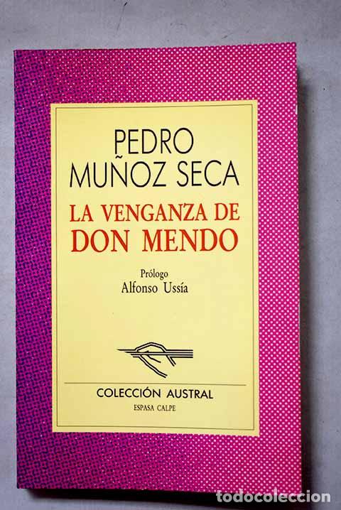 books: La venganza de don Mendo.- Mu&ntilde;oz Seca, Pedro