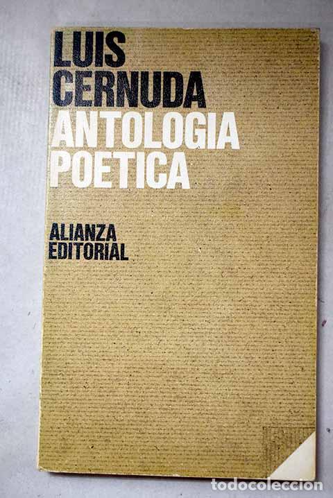 Libros: Antolog&iacute;a po&eacute;tica: Cernuda, Luis.- Cernuda, Luis