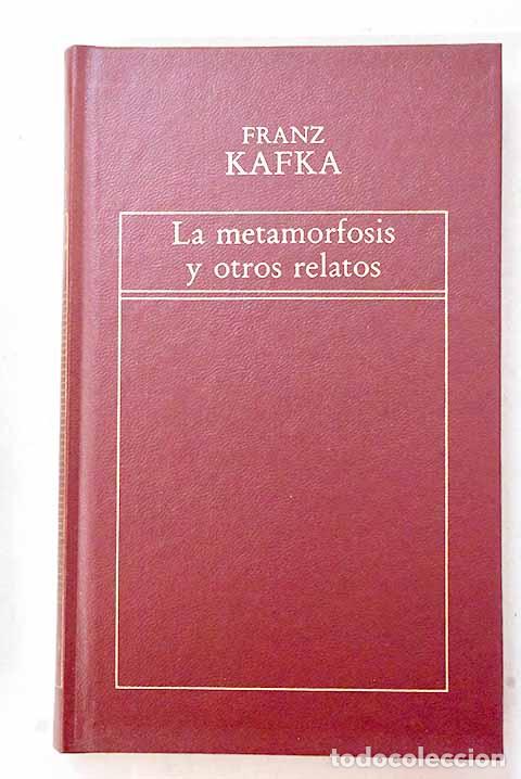 books: La metamorfosis y otros relatos.- Kafka, Franz