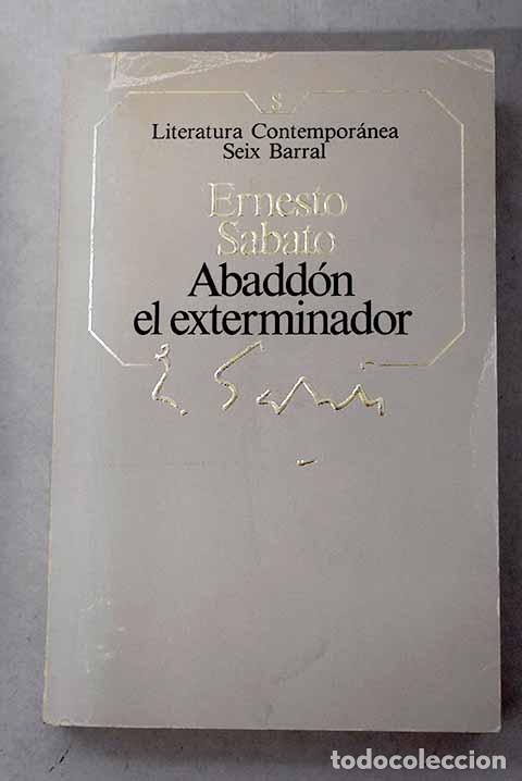 books: Abadd&oacute;n el exterminador.- Sabato, Ernesto