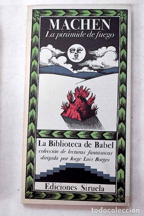 Libros: La pir&aacute;mide de fuego.- Machen, Arthur
