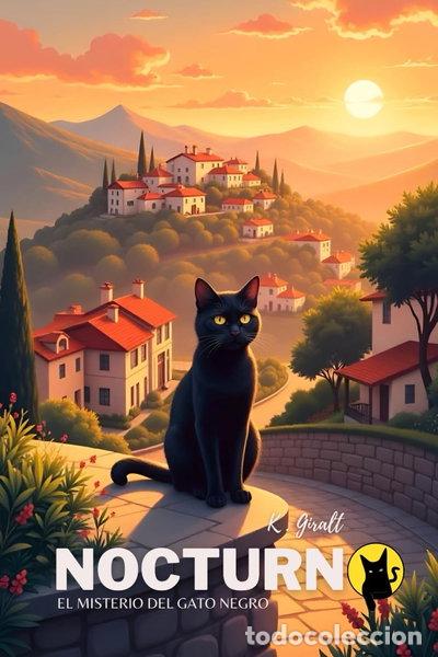 Libros: Nocturno: El misterio del gato negro- 9798859514328