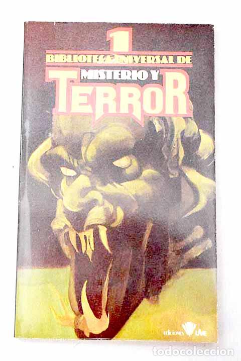 Livros em segunda m&atilde;o: Biblioteca universal de misterio y terror