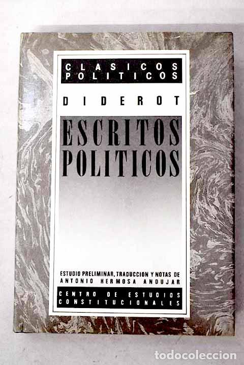 Livres: Escritos politicos: Diderot, Denis.- Diderot, Denis