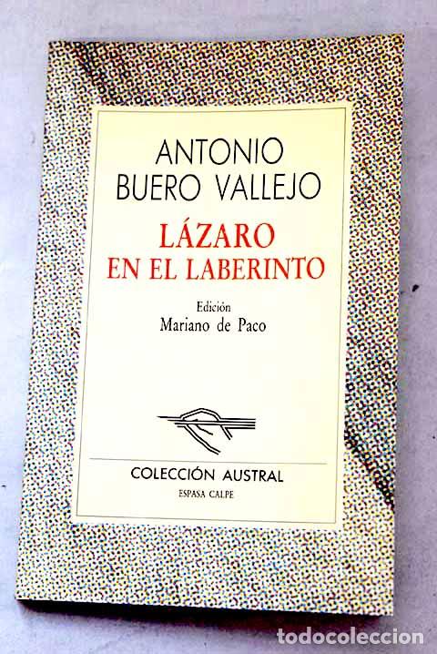 Libros: L&aacute;zaro en el laberinto.- Buero Vallejo, Antonio