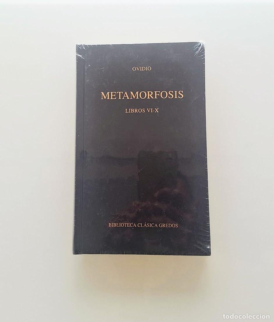 Libros: PRECINTADO, Metamorfosis, libros VI-X, Ovidio, Biblioteca cl&aacute;sica Gredos