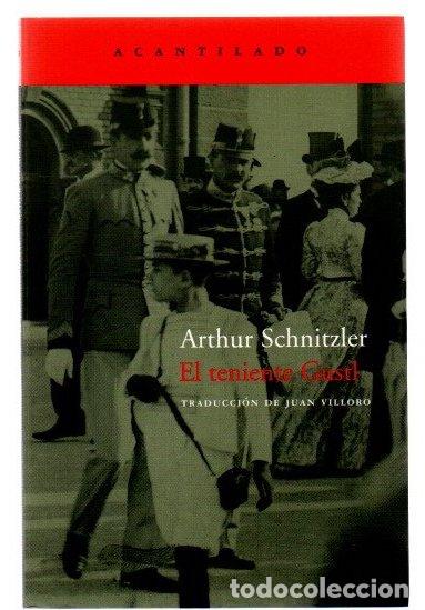 Libros: El teniente Gustl - Schnitzler, Arthur