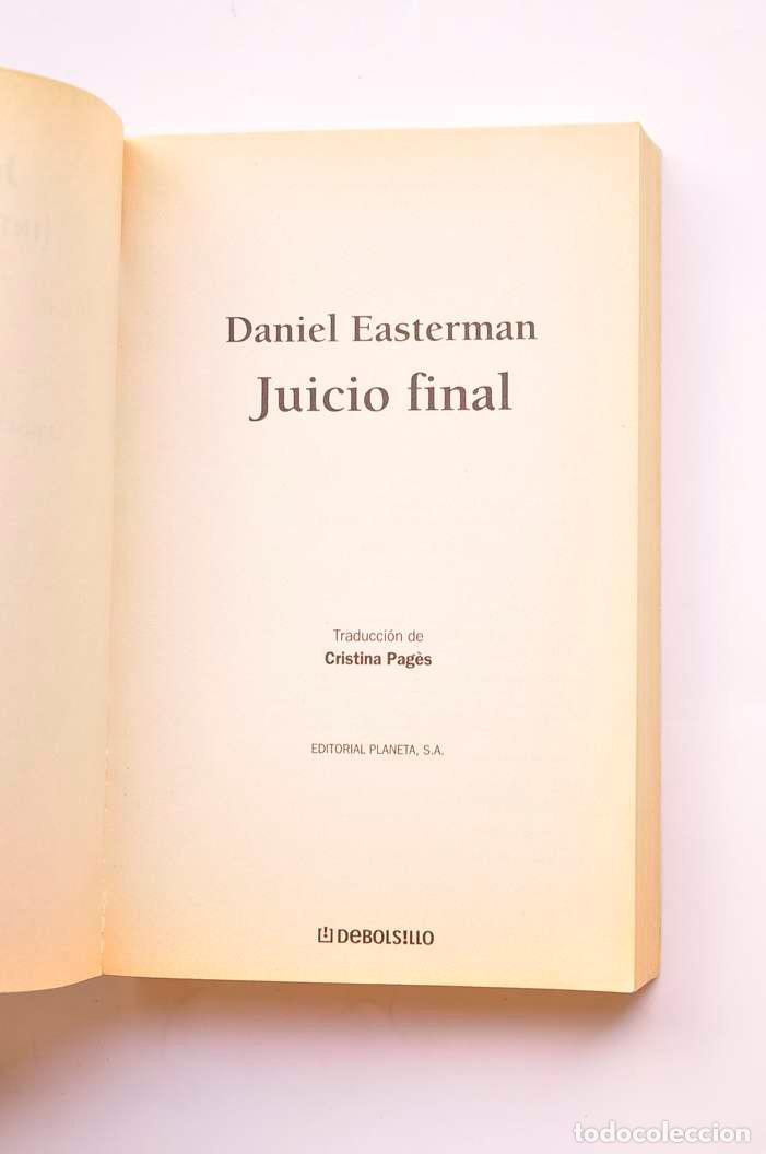 Libros: Jucio final - EASTERMAN, Daniel - Foto 2