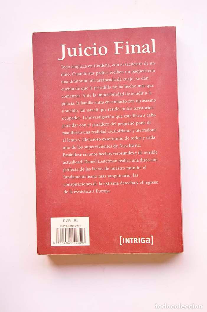 Libros: Jucio final - EASTERMAN, Daniel - Foto 3
