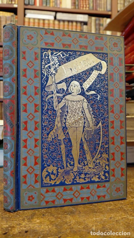 Libros: LIBRO DE LOS CANTARES. Poes&iacute;as de Heine. Traducci&oacute;n en verso, precedidada de un prologo de Teodoro