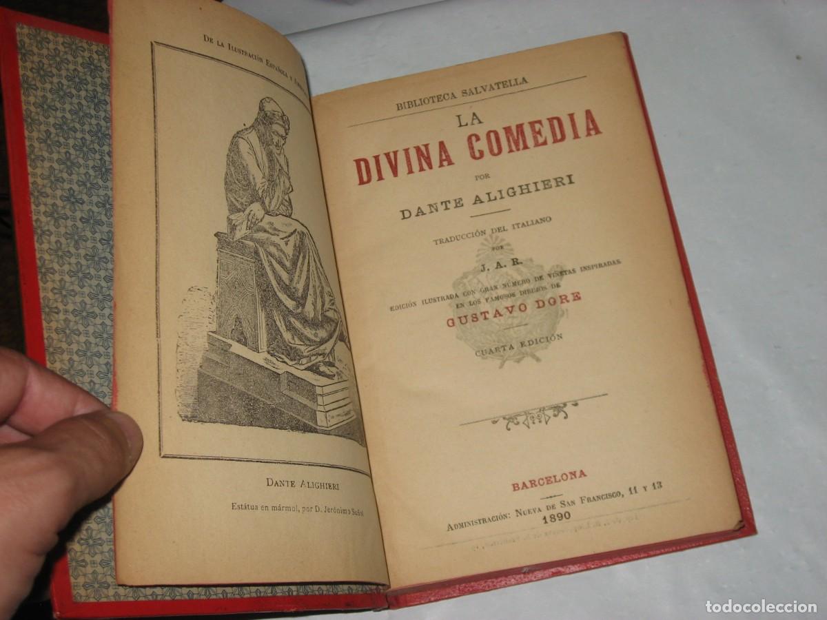 Libros: LA DIVINA COMEDIA - Dante Alighieri - Foto 2