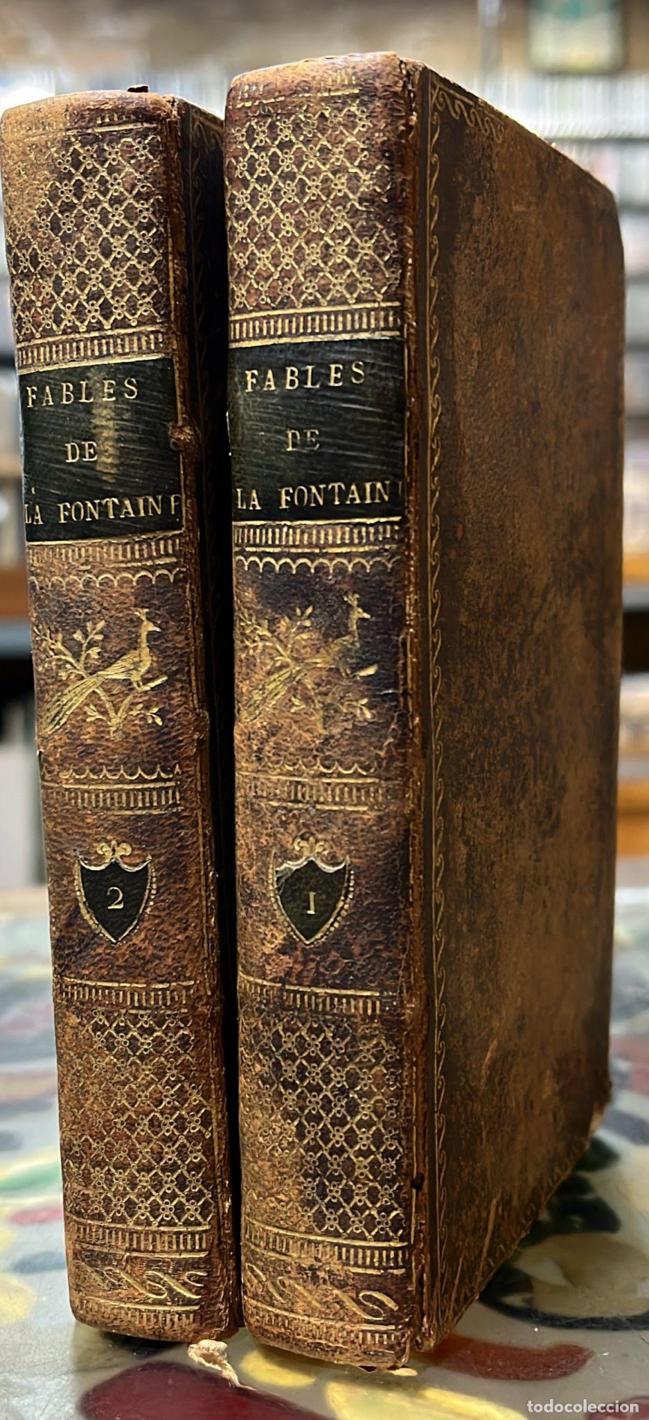 Libri di seconda mano: Fables choisies, mises en vers. 2 vols. - J. de la Fontaine.