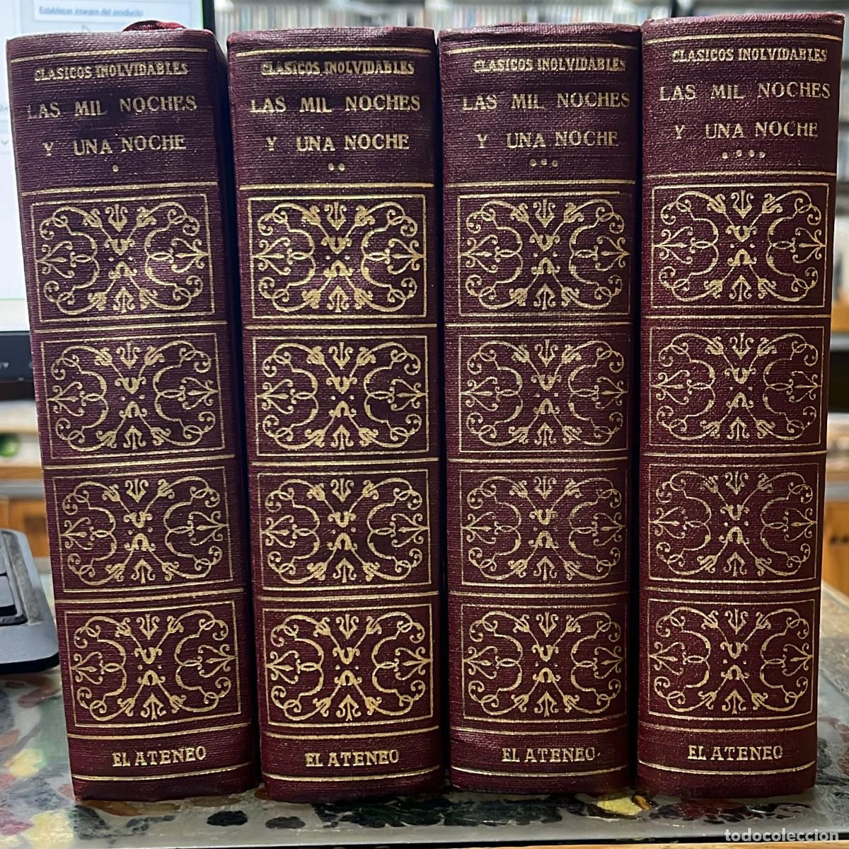 Libros: El libro de Las Mil y Una Noches. 4 vols. - An&oacute;nimo. - Foto 1