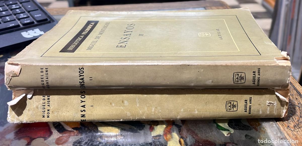 Livres: Ensayos. 2 vols. - Michel de Montaigne.