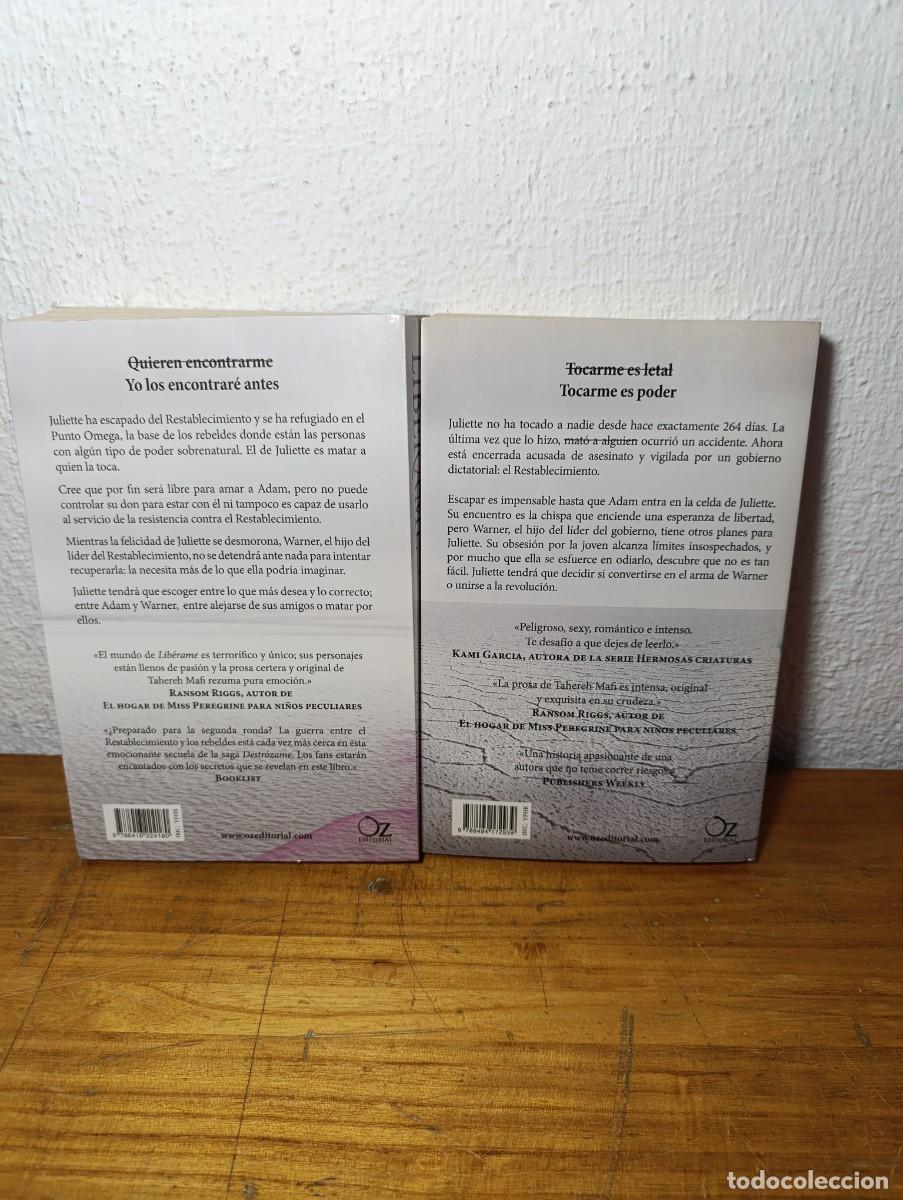 Libros: Pack Destr&oacute;zame + Lib&eacute;rame - Tahereh Mafi - Foto 3