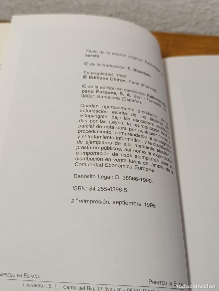 Libros: T&eacute;cnica del Karate - Jacques Delcourt - Foto 4