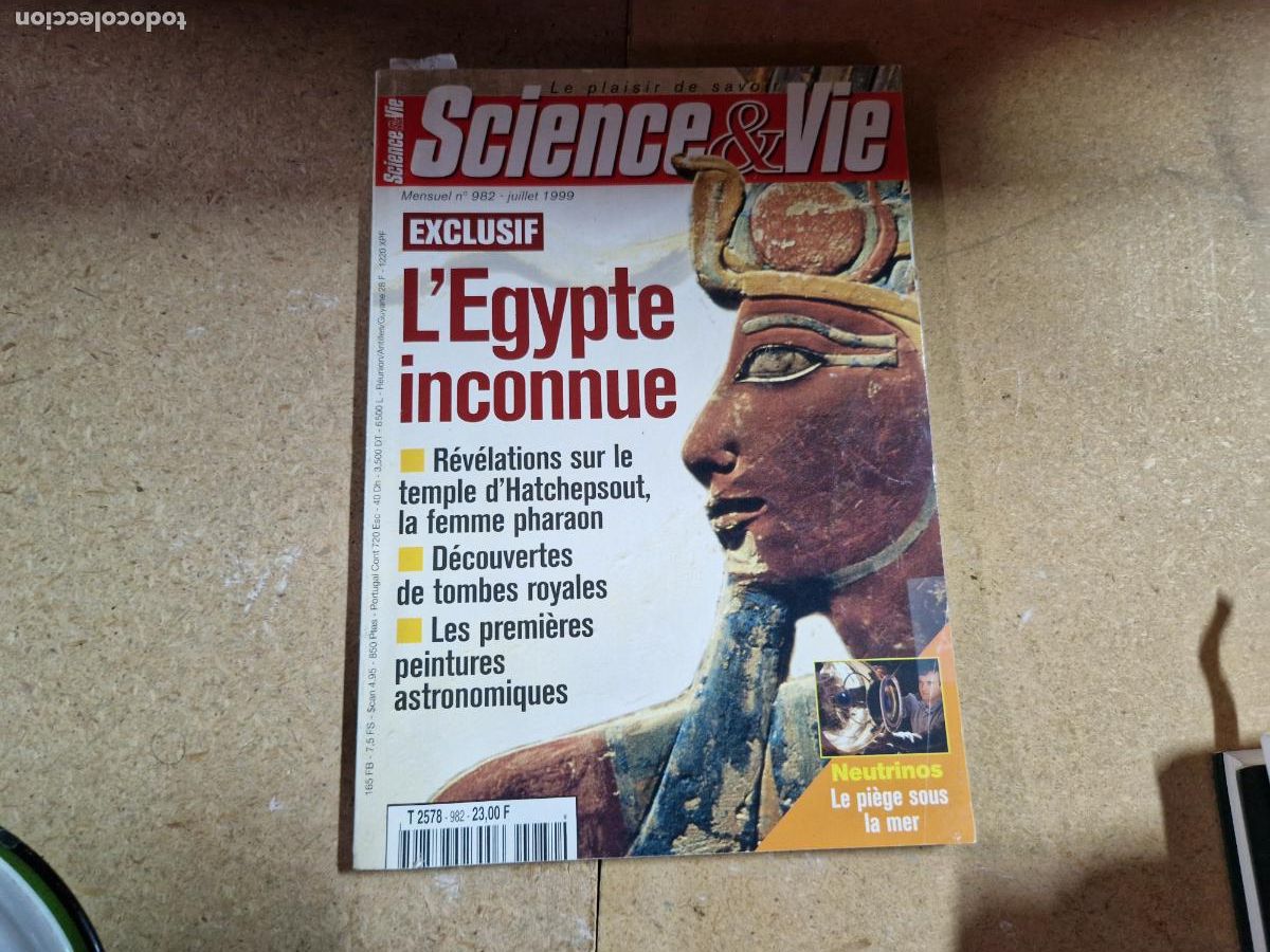Libros: SCIENCE Y VIE. EXCLUSIF. L'EGYPYE INCONNIE. JULIET 1999
