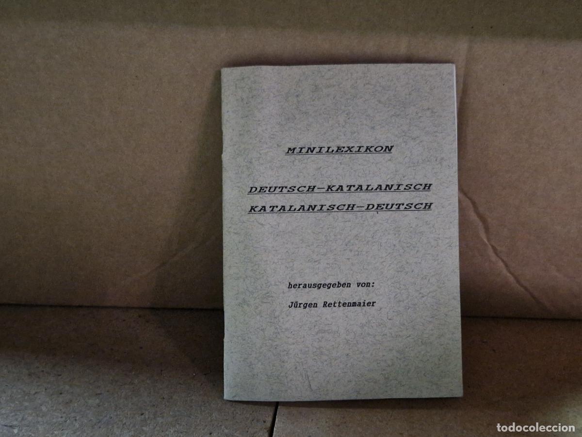Libros: MINILEXIKON. DEURSCH-KATALANISCH.