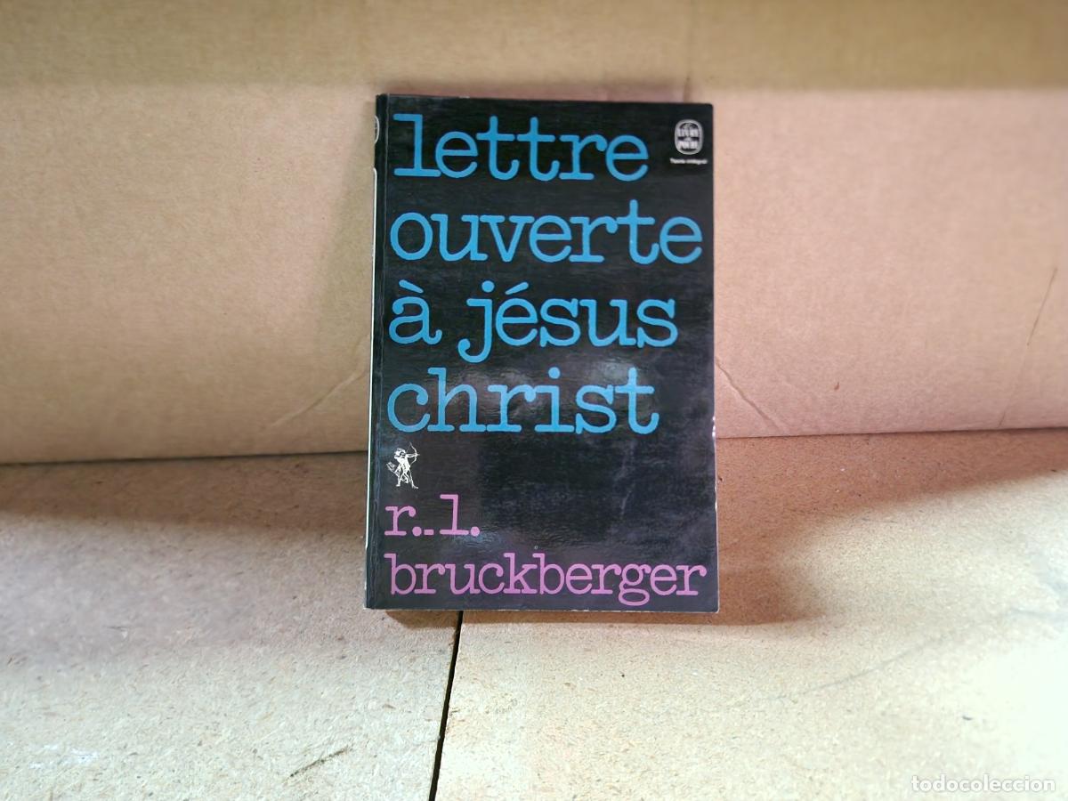 Libros: LETTRE OUVERTE A JESUS CHRIST.