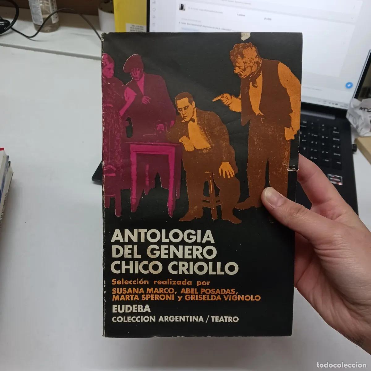 Livres: Antologia del genero chico criollo (det.) - VVAA