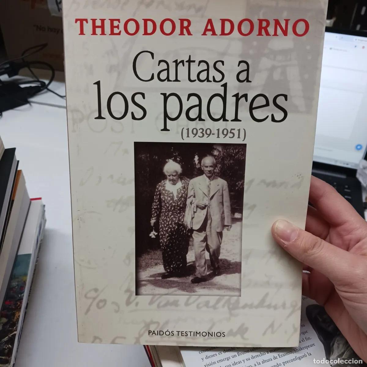 Libri di seconda mano: Cartas a los padres - Theodor Adorno