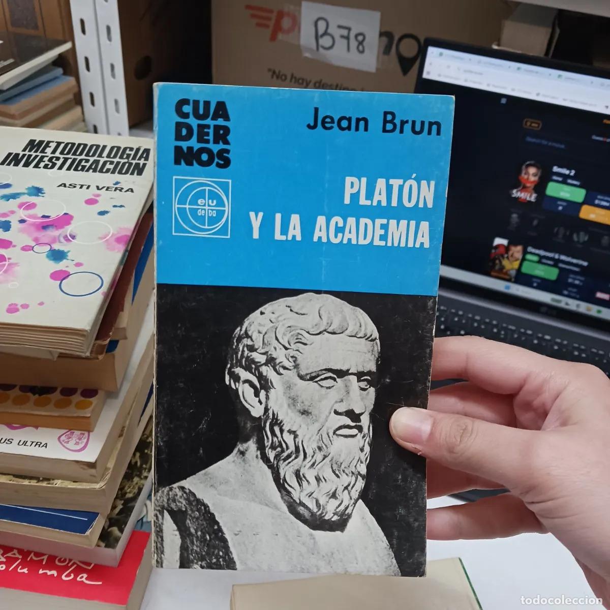 Libros: Platon y la academia (det.) - Jean Brun - Foto 1